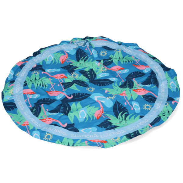 CoolPets Tropical Premium Cooling Mat Flamingo