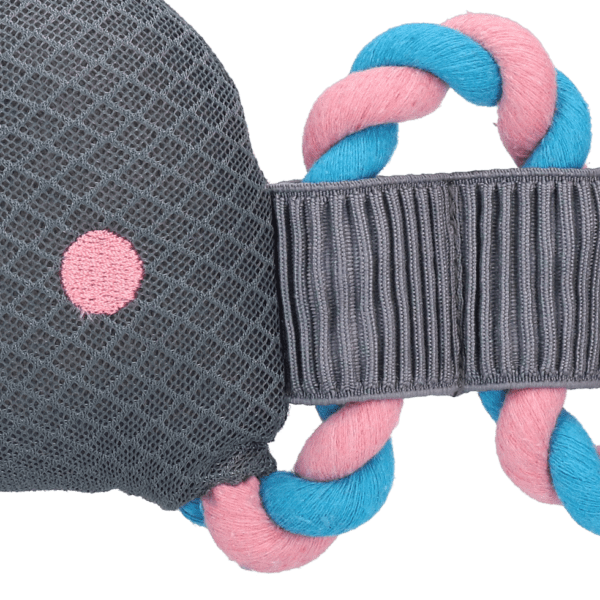 CoolPets Pull me! Crocky rope (Flamingo)