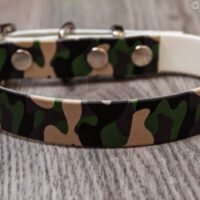 BioThane Halsband Camouflage