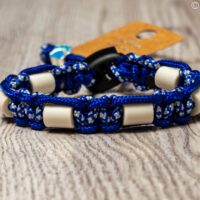 paracord tekenband blauw diamant