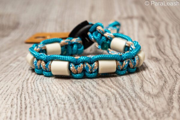 paracord tekenband blauw multikleur