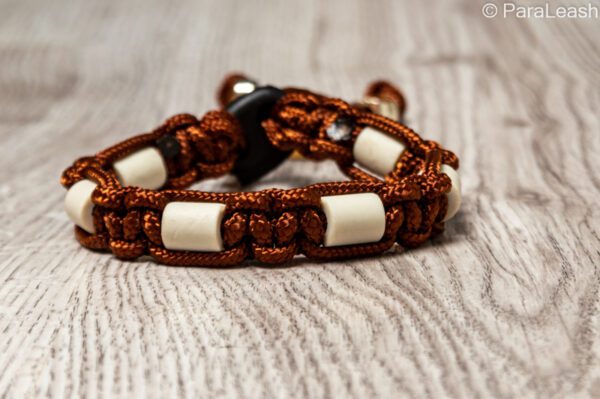 paracord tekenband bruin