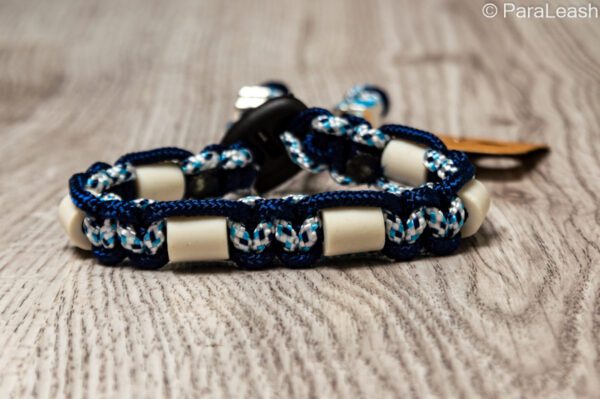 paracord tekenband donkerblauw multikleur