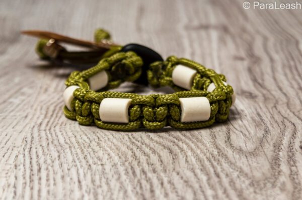 paracord tekenband groen