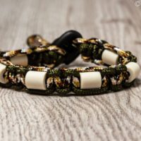 paracord tekenband groen multikleur