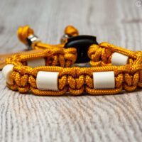 paracord tekenband geel