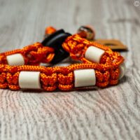 paracord tekenband oranje