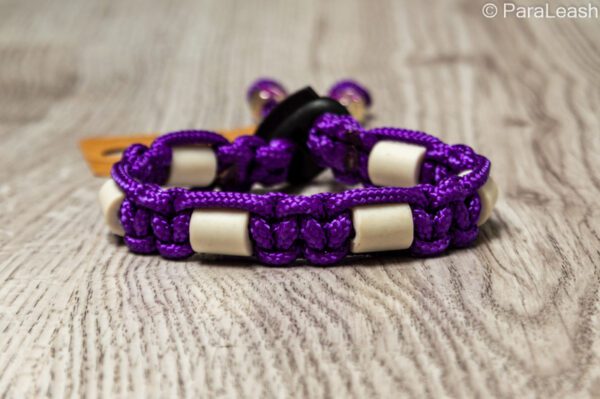 paracord tekenband paars