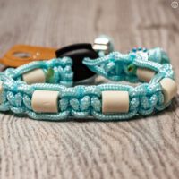 paracord tekenband pastelblauw