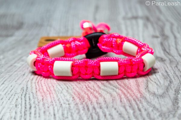 paracord tekenband pink