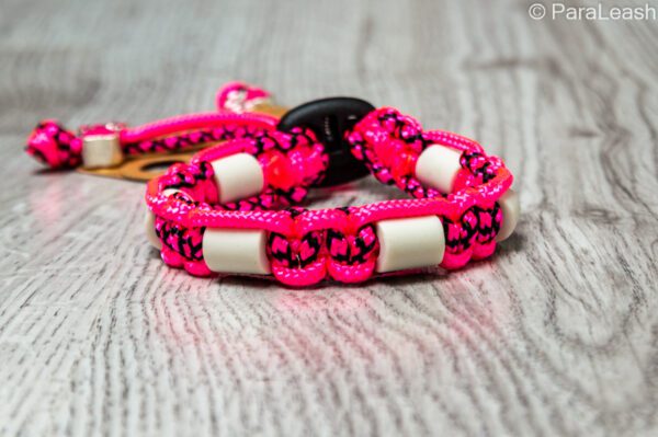 paracord tekenband pink diamant